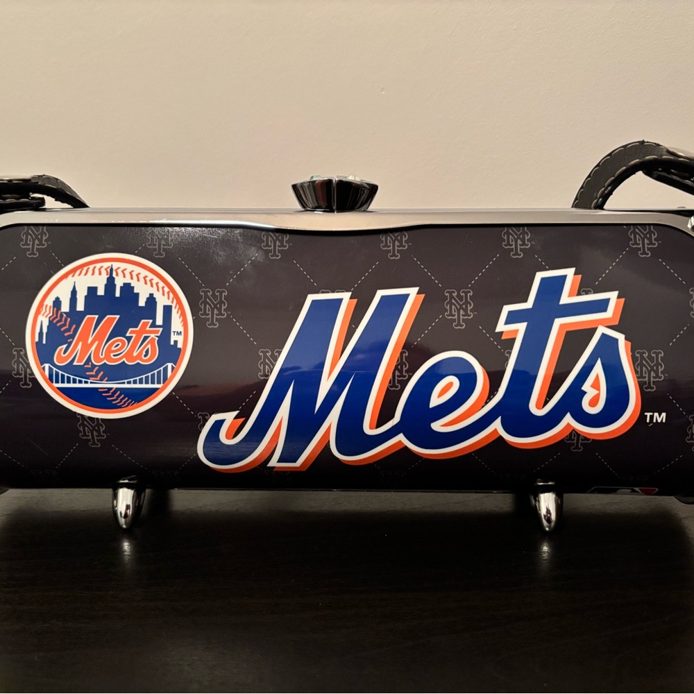 NY Mets Little Earth License Plate Purse MLB - Picture 4 of 11
